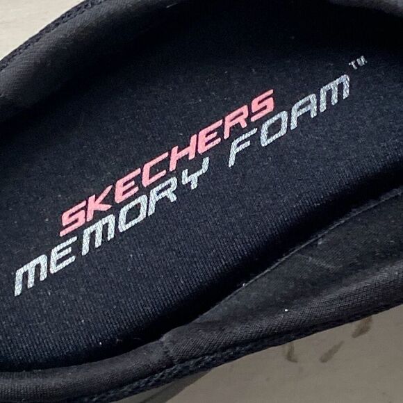 Skechers Memory Foam Summits Swift Step Slip-On Mule Clog Shoes Black Size 6.5 - Picture 5 of 5